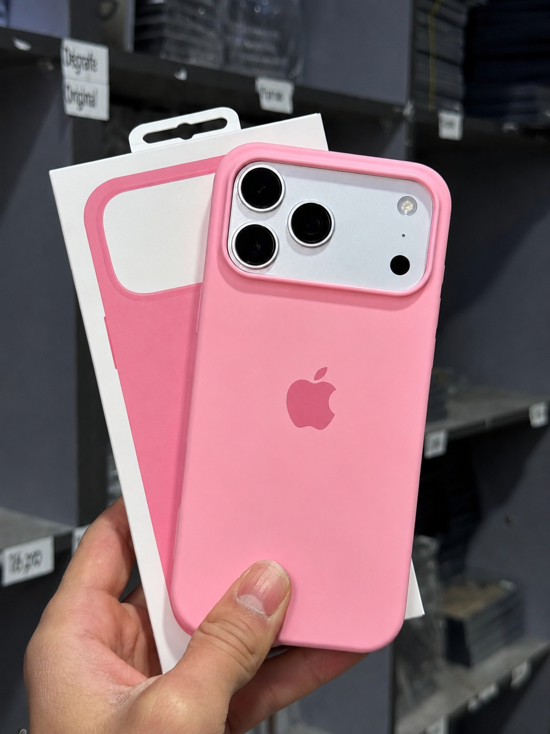 Pink Original Silicone Camera Guard Case – Limited Edition 🌸