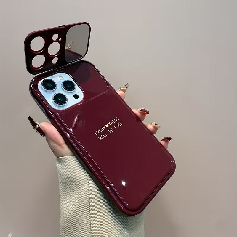 Mirror Shield Camera Cover Phone Case