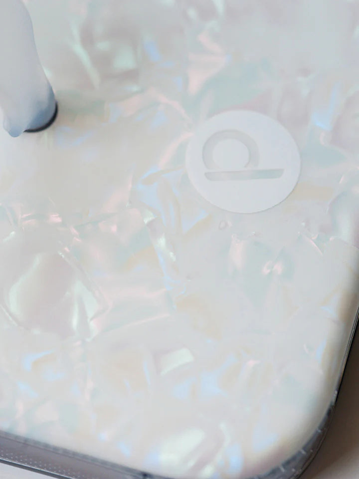White Opal Shell Protective Phone Case